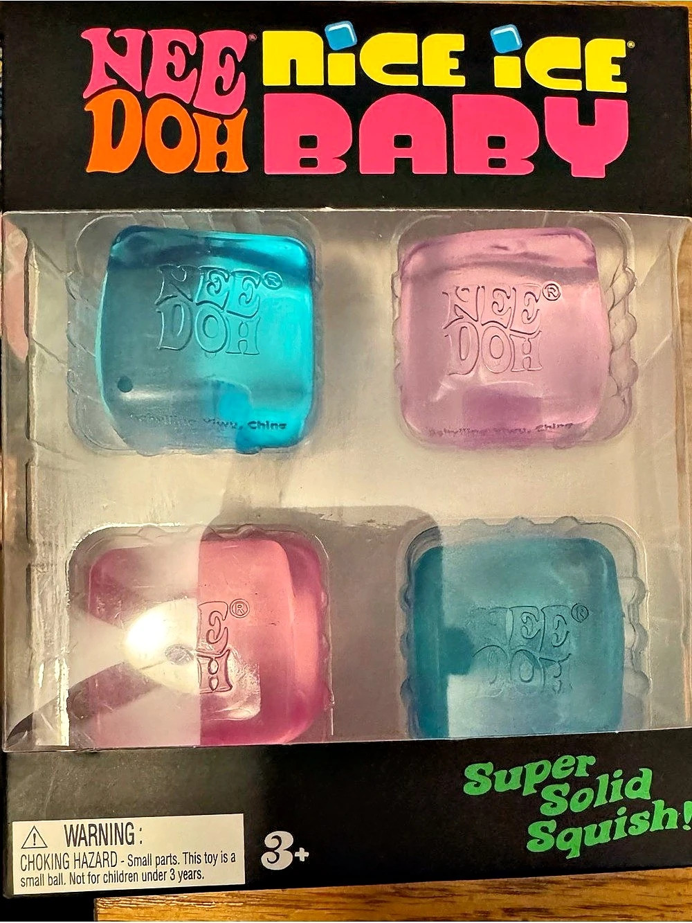Schylling Nice Ice Nice Doh Baby Super Solid Squish Set NWT